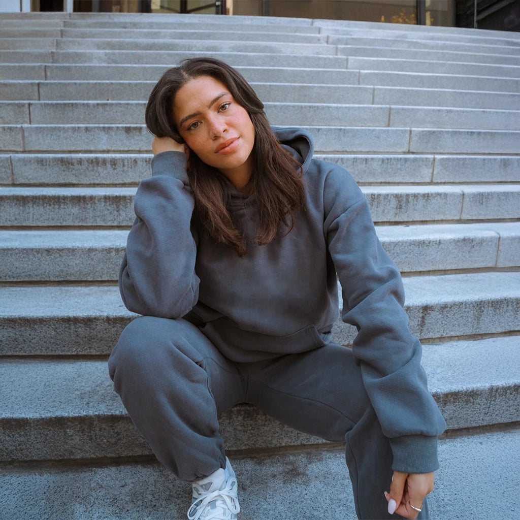 UMO Sweat à capuche Oversize